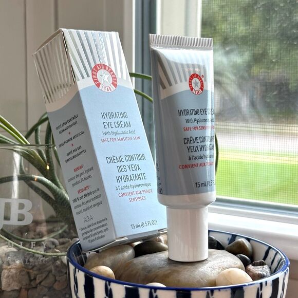 NIB FAB First Aid Beauty Hydrating Eye Cream with Hyaluronic Acid Sensitive Skin - Picture 7 of 11